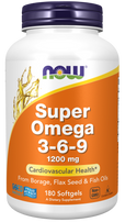 Super Ômega 3-6-9, 1200 mg, 180 Softgels