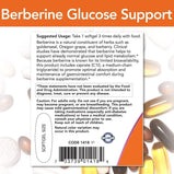 Suporte de glicose berberina - 90 cápsulas de gel-Now Foods-Gerenciamento De Glicose,Suplementos